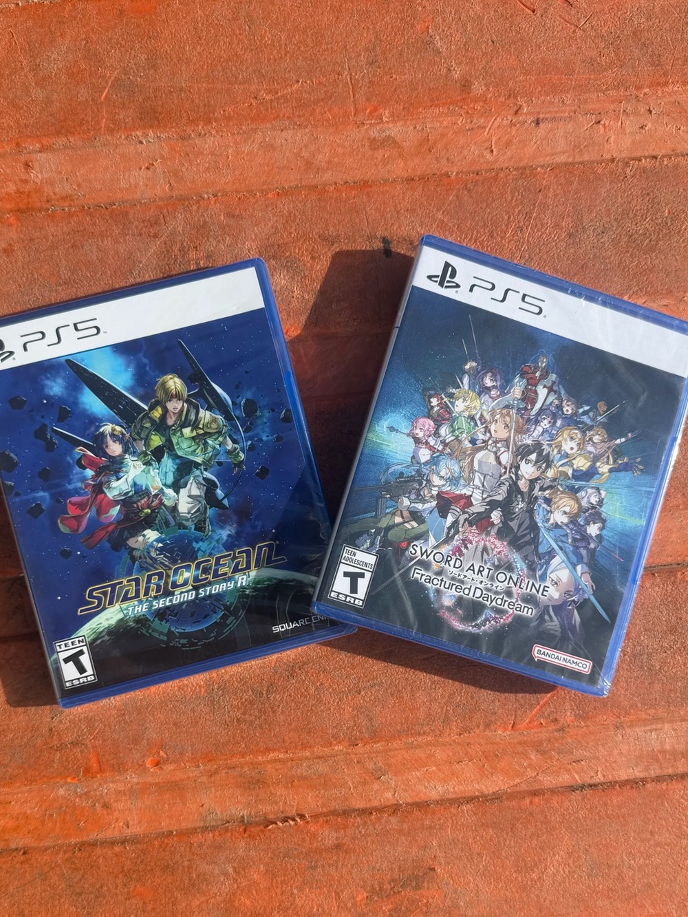 PS5 Star Ocean The Second Story R & Sword Art Fractured Daydream Games Bundle